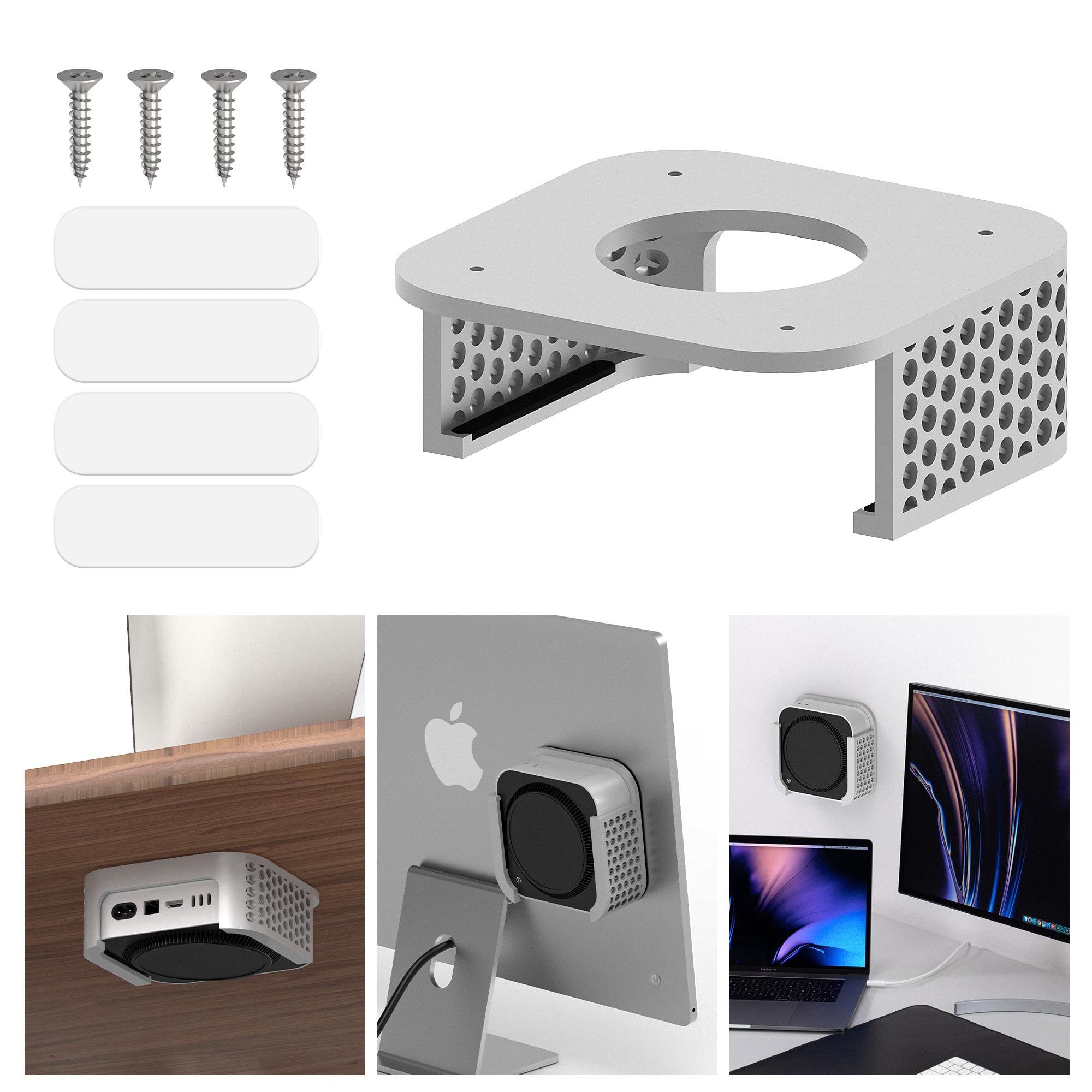 Amazon.co.jp: Geekria マウント Apple Mac mini M4 2024 / Mac Mini